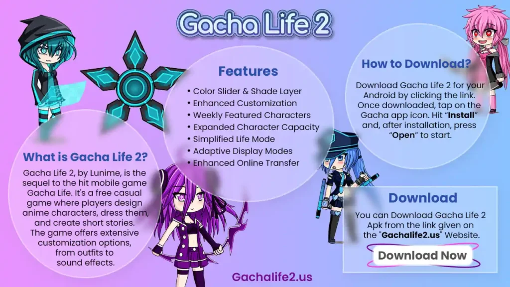 Gacha Life 2: Download Gacha Life 2 APK for Android, iOS, and PC